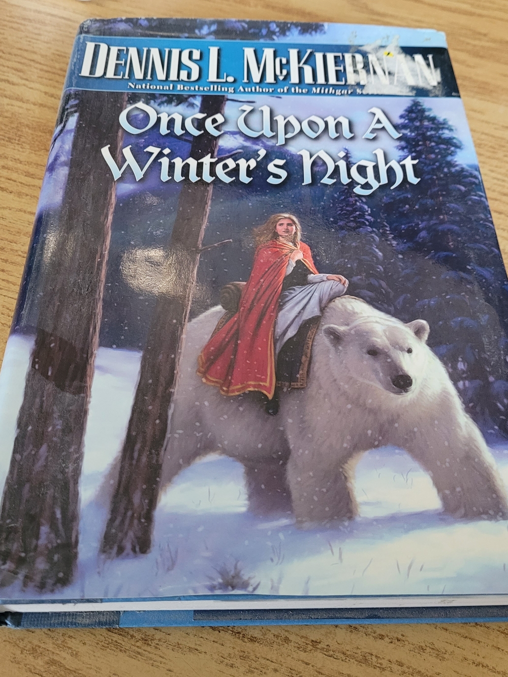 Once Upon a Winter's Night - Blue Cover By Dennis L McKiernan